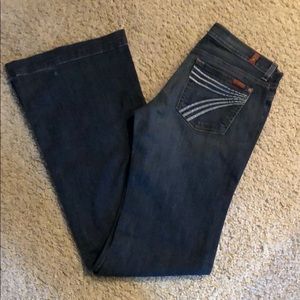 7 for all Mankind Dojo jeans w/crystals 27/35